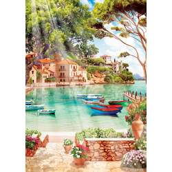 Art puzzle - Puzzle Peaceful Good Morning - 1 000 kosov