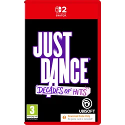 Switch 2 Just Dance Decades of Hits (Code in a Box)