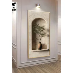 Wallity Dekorativna uramljena slika, 120x50cm, Šarena