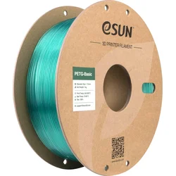 eSUN PETG-Basic Translucent Light Green - 1,75 mm/1000 g - Refill