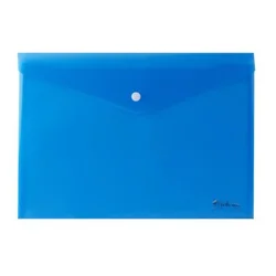 Patentni ovitek, A4, PP, VICTORIA OFFICE, moder