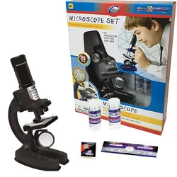Mikroskop set 23pcs Eastcolight 100/200/450X crni 95/21352