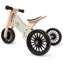 KINDERFEETS TINY TOT 2U1 PLUS DRVENA DJEČJA GURALICA BEZ PEDALA-SILVER SAGE