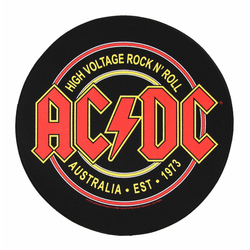 Našitek velik AC/DC - High Voltage Rock n Roll - RAZAMATAZ - BP1017