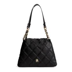 TOMMY HILFIGER Torba za čez ramo črna
