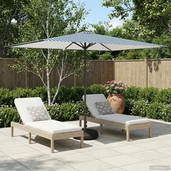Vrtni Parasol s Podnožjem 200 x 300 cm Poliester Pravokutni