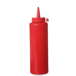 slomart Dozirnik za hladno omako 0,2 l. rdeč - Hendi 558010