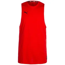 PUMA Funkcionalna majica Hoops Team  rdeča