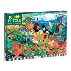 Mudpuppy Animals of the World Puzzle100 kosov