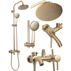 Komplet za prhanje Rea Luis Gold Brush