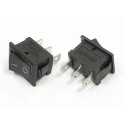 Klecno stikalo B100HU KCD1-102 250V AC VKLOP-IZKLOP 10 kosov