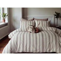 Viktorija Komplet set posteljina za Francuski ležaj Cotton-Life 200x220cm, Kahve