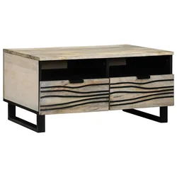 Kava Stol Bijela 80 x 54 x 40 cm Konstruirano drvo