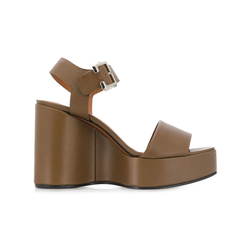Clergerie-wedge sandals-women-Brown