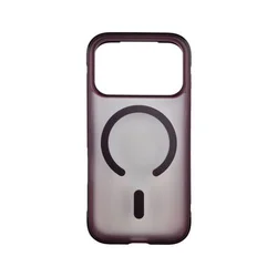 Silikonska MagSafe futrola Remix za iPhone 18 Pro Max / iPhone 17 Pro Max/ crvena