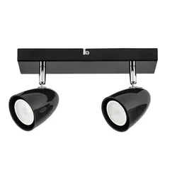 Rabalux Plafonjera Perico, GU10 2x5W, Crna