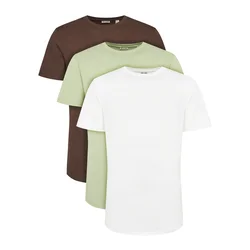 Only & Sons Komplet t-shirt majic? Jeff 22034548 Zelena Regular Fit