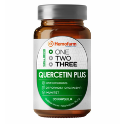 One Two Three Quercetin Plus, 30 kapsula