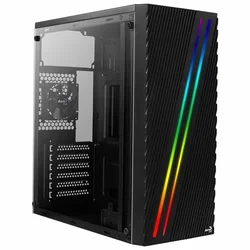 Aerocool Streak Midi-Tower Black