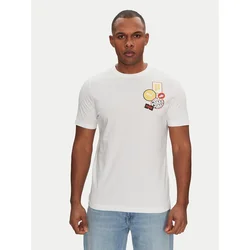 Puma Majica Graphics Icon 684829 Bela Regular Fit