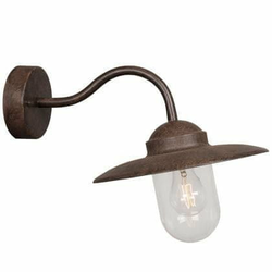 Nordlux - Spoljašnja zidna svetiljka LUXEMBOURG 1xE27/60W/230V IP54 braon/patina