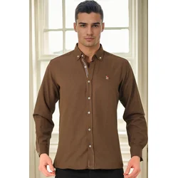 G974 DEWBERRY MENS SHIRT-EARTH