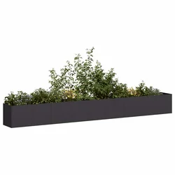 Sadilica crna 360x40x40 cm od hladno valjanog čelika