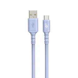 TB kabel USB-A - USB-C vijolični 1m
