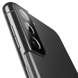 SPIGEN OPTIK.TR KALJENO STAKLO 2-KOM ZA LEĆU KAMERE SAMSUNG GALAXY S21 CRNO
