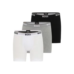 BOSS Boksarice pegasto siva/črna/bela