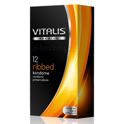 Vitalis Premium Ribbed 12 pack