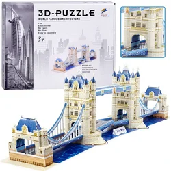 JOKOMISIADA 3D sestavljanka Tower Bridge 120 kosov Prostorska sestavljanka London ZA5399