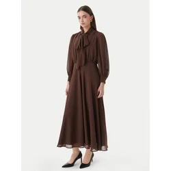 Marella Cocktail obleka Giovane 2613221093 Rjava Regular Fit