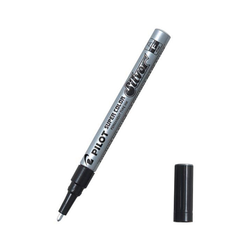 Marker permanentni 1mm okrugli vrh super color pilot sc-s-f srebrni