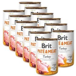 Konzerva Brit Paté & Meat Turkey 12x400 g