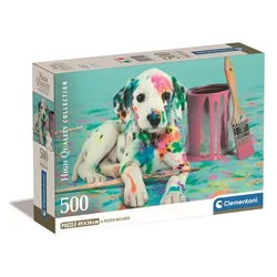 Clementoni 500-delna sestavljanka. Kompaktna. Smešni dalmatinec.