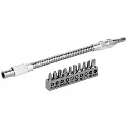 Bosch 11-delni set bitova sa metalnim fleksibilnim produžetkom (200mm) 2608522376