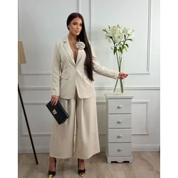 Squareonline Ženski sako Beige Bloom, Bež