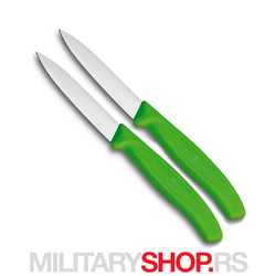 Zeleni set kuhinjskih noževa Victorinox