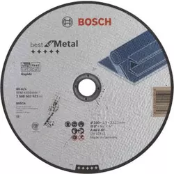 Bosch rezna ploča ravna Best for Metal - Rapido A 46 V BF, 230 mm, 1,9 mm - 2608603522