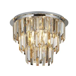 Searchlight 1225-5CC - Plafonska svetiljka CLARISSA 5xE14/40W/230V