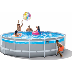 INTEX bazen Premium Frame Pool Prism Clearview (O 488x122cm), (26730NP)