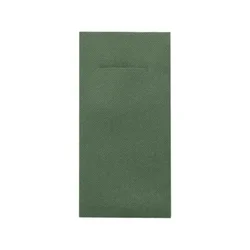 MANK BASIC žep za jedilni pribor, 300 kosov, 1/8 pregib, Linclass-Premium, temno zelena