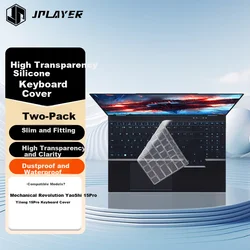 JPlayer Silikonska zaštitna folija za tastaturu Mechanical Revolution YaoShi 15 Pro/Wing Dragon 15 Pro, 2 komada