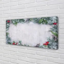 tulup.si Slika na platnu Snežne stožci 100x50 cm