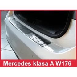 Trunk Edge Protector Strip Mercedes A-Class 2012-2018 (W176, matte)