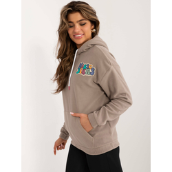 Sweatshirt-D20005M02679A-dark beige