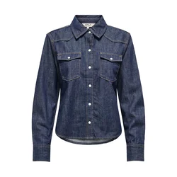 ONLY Bluza ONLCharlize temno modra