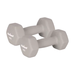 REBEL ACTIVE Neopren HEX bučice, par 2x4 kg, model RBA-2330-4