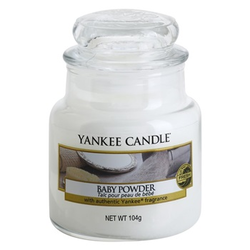 Yankee Candle Baby Powder Mirisna svijeća 104 g Classic mala